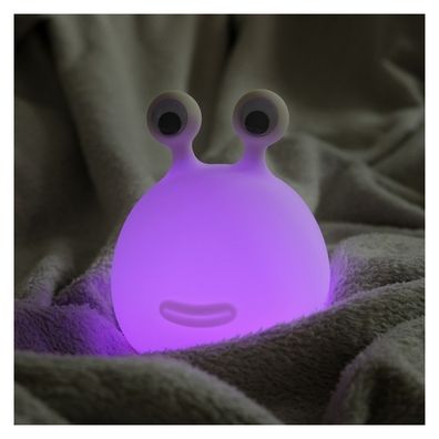 MegaLight - LED RGB Stmievateľná nabíjacia detská dotyková lampa MOMO MOON LED/5V