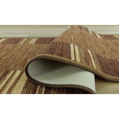 Associated Weavers , Protišmykový behúň na mieru Adagio 17 hnedý, šíre 110 cm, hnedá, chodba / predsieň
