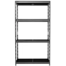 Kovový regál Rivet Outdoor 180x100x38 cm – 4 police/80 kg