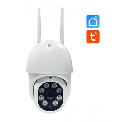 Solight 1D76 - Vonkajšia otočná inteligentná IP kamera 5V/FULL HD 1080p IP66 Wi-Fi Tuya