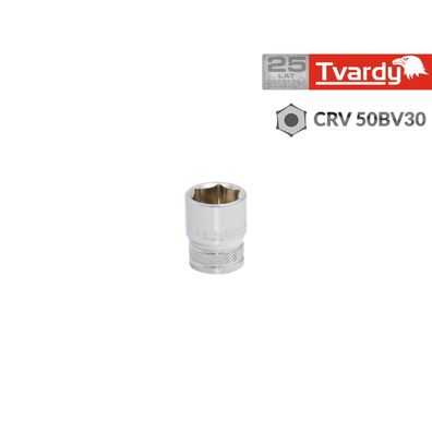 Šesťhranná zásuvka 1/4" 11 mm TVARDY (10/100)