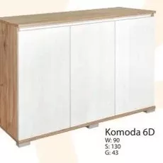 Komoda Rosa 6D