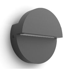 Philips Valor UltraEfficient vonkajšie nástenné LED svietidlo antracit, 4,3 W, 800 lm, 2700 K