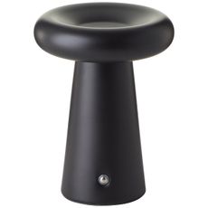 Brilliant LED stmievateľná dotyková stolná lampa MUFFIN LED/3W/5V USB IP44 čiern