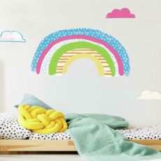 York Wallcoverings Samolepky na stenu DUHA farebná
