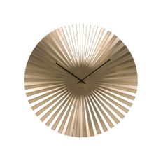 Hodiny v zlatej farbe Karlsson Sensu, ø 50 cm