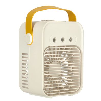 Ventilátor klimatizácie zvlhčovač strieborný