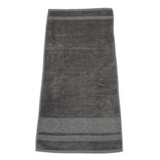 Sada 4 kusov Antracitovej bambusovej osušky 70x140cm a uterákov 50x90cm TiaHome