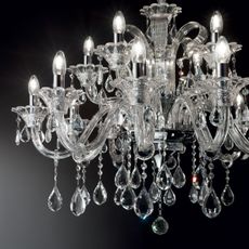 Ideal Lux - Krištáľový luster na reťazi COLOSSAL 15xE14/40W/230V pr. 95 cm chróm