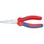 Ploché kliešte typu Langbeck (s predĺženými čeľusťami) 140 mm KNIPEX 30 15 140 - chrómované, viaczložkové puzdrá