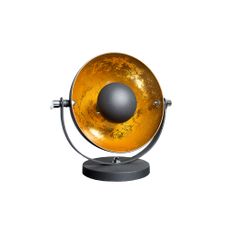 Estila Retro elegantná stolná lampa Studio 40 cm čierna/zlatá