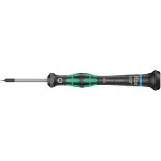 Wera 345284 Šesťhranný skrutkovač 0,028 "x40 mm na použitie v elektronike Kraftform Micro typ 2054, palec