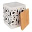 Orion Orion Dóza plech/bambus 11,5x11,5x14 cm MAZLÍČCI , S