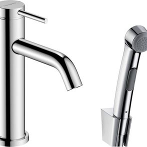 Umývadlová batéria Hansgrohe Tecturis S s bidetovú spŕškou chróm 73211000