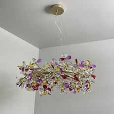 Krištáľový luster na lanku 16xG9/40W/230V pestrofarebná