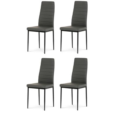 Sada jedálenských stoličiek DCL-372 GREY, 4 ks