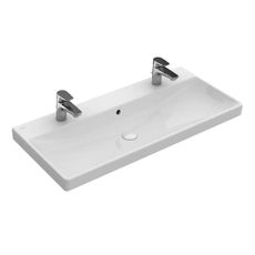 Umývadlo Villeroy & Boch Avento 100x47 cm dva otvory pre batériu 4156A401