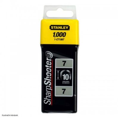 Káblové spony TYP 7 CT100, 12mm 1000ks Stanley 1-CT108T