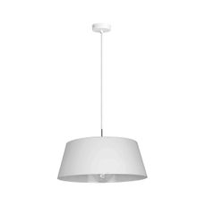 Palnas 62001654 - Luster na lanku FIONA 1xE27/60W/230V ø 48 cm biela