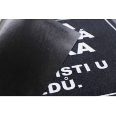 Mercury Flooring , Drahá a značková rohožka 40x60 cm – na von aj na doma, 40x60, čierna
