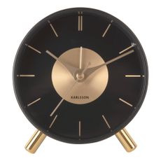 Budík ø 11 cm Gold Disc – Karlsson