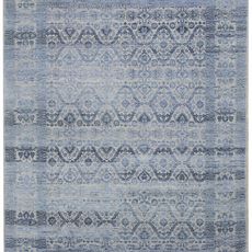 Diamond Carpets koberce Ručne viazaný kusový koberec Diamond DC-HALI B Silver / blue - 180x275 cm