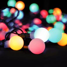 Brilagi - LED RGBW Vianočná vonkajšia reťaz 200xLED/8 funkcií 25m IP44 + DO