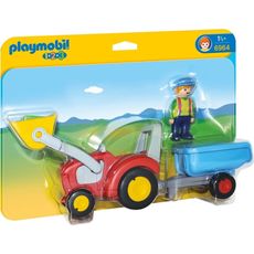 Playmobil 6964 Traktor s prívesom (1.2.3)