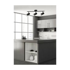 Čierne kovové stropné svietidlo 9x56 cm Colly - Candellux Lighting