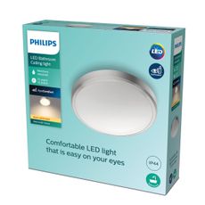 Philips - LED Kúpeľňové stropné svietidlo DORIS LED/17W/230V 2700K IP44
