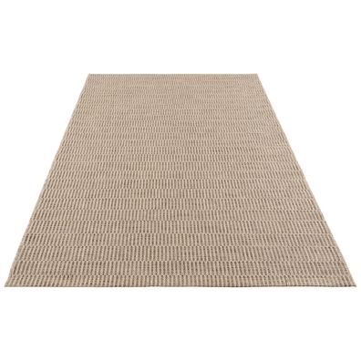 ELLE Decoration , Kusový koberec Brave 103610 Natural Brown z kolekcie Elle – na von aj na doma, 160x230, hnedá, chodba / predsieň