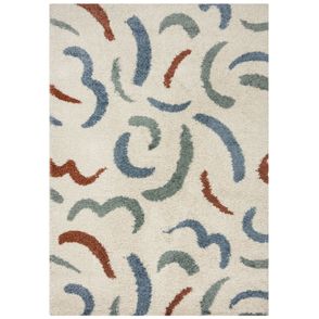 Flair Rugs koberce Kusový koberec Alta Squiggle Multi - 80x150 cm