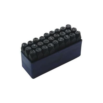 Dierovače písmen 10 mm - 27 ks