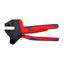 Viacúčelové lisovacie kliešte 200 mm Knipex 97 43 200 A, na vymeniteľné lisovacie profily