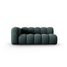 Tyrkysovomodrý modul pohovky (ľavý roh) Lupine – Micadoni Home