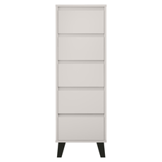 Komoda BOGAN 5S40, krémová