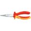 KNIPEX - kliešte s půlkulatými čeľusťmi 160 mm, potah PVC do 1000V