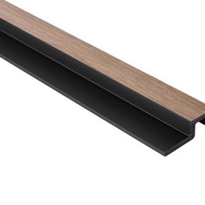 Obkladová lamela pravé ukončenie Fineza Slat Large Grey oak 270X2,3 cm SLAT03GOR