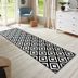 Hanse Home Collection koberce Kusový koberec Hamla 105477 Black Cream - 80x200 cm