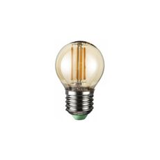 LED Žiarovka CLASIC AMBER G45 E27/4W/230V 2200K -  Brilagi
