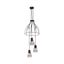 Luster na lanku SHEILA 3xE27/60W/230V