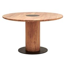 Livetastic JEDÁLENSKÝ STÔL, akácia, čierna, farba akácie, 130/130/76 cm