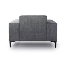 Tmavosivé kreslo Diva - Scandic