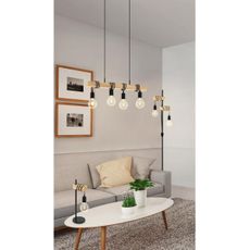 Eglo 32916 - Luster na lanku TOWNSHEND 4xE27/60W/230V