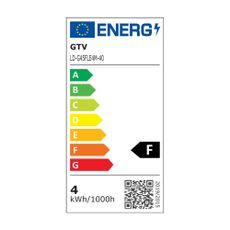 Neutrálna biela LED žiarovka E14, 4 W – GTV