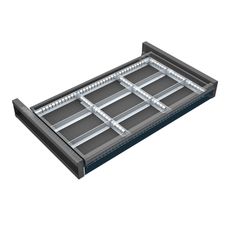 Organizér náradia do zásuvky skríň KOVOS so šírkou 950 mm, 9 priehradok