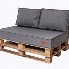 Golden Garden Paletové sedenie GG29 podsedák a vankúš 120cm x 80cm x 15cm Melange