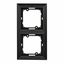Dvojitý rám MEDIUM black 33511