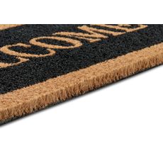 Hanse Home , Rohožka Welcome 105679 – na von aj na doma, 27x70, čierna, chodba / predsieň