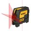 Laserový kríž s olovnicou DeWALT DW0822